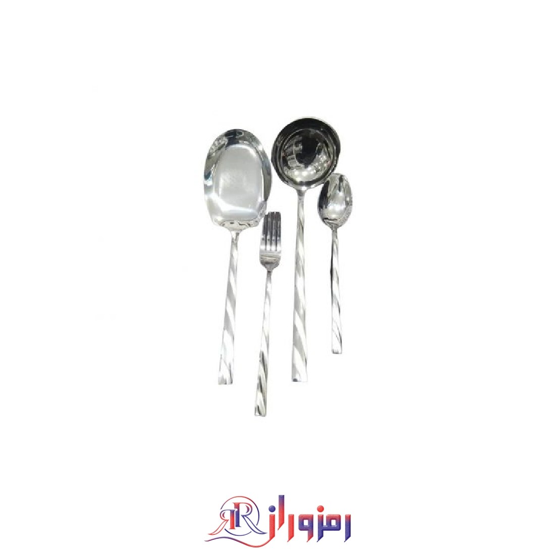 سرویس قاشق چنگال 24 نفره 120 پارچه یونیک طرحدار ، خرید سرویس قاشق چنگال 24 نفره 120 پارچه یونیک طرحدار ، خوش دست و خوش دست